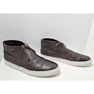 Adam Derrick To Boot New York Ankle Boots Cervo Leather Lace up Brown SZ 12